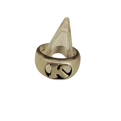 STAR JEWELY 925刻印 K イニシャルリング メンズ 14
