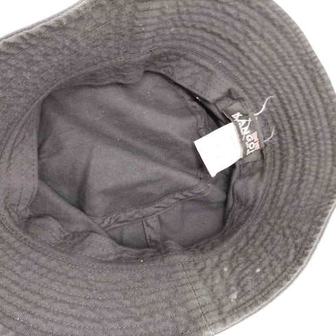 カンゴール KANGOL WASHED BUCKET HAT BLACK コットンバケットハット メンズ JPN:L