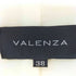 VALENZA ラインストーン アクリルウール ライダース テーラードジャケット レディース 38