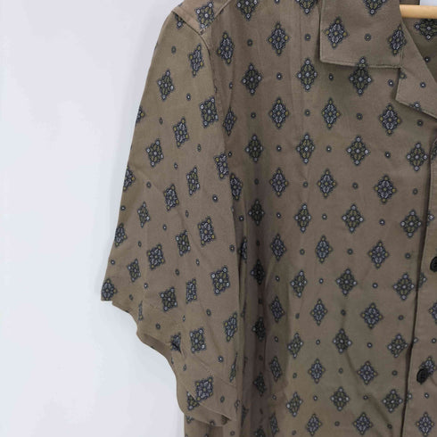 WAX LONDON 総柄 オープンカラー レーヨンシャツ メンズ JPN:M