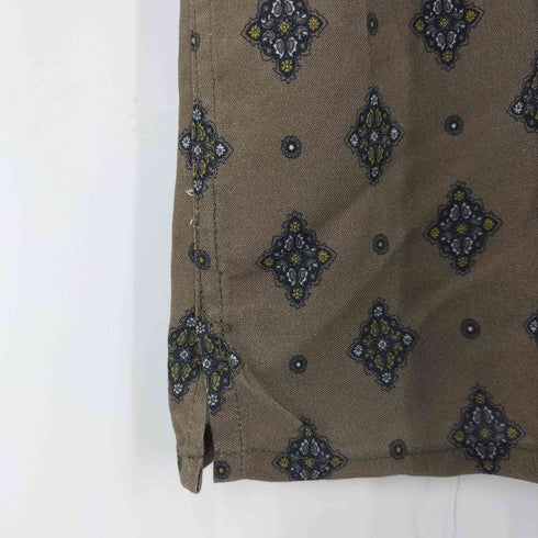 WAX LONDON 総柄 オープンカラー レーヨンシャツ メンズ JPN:M