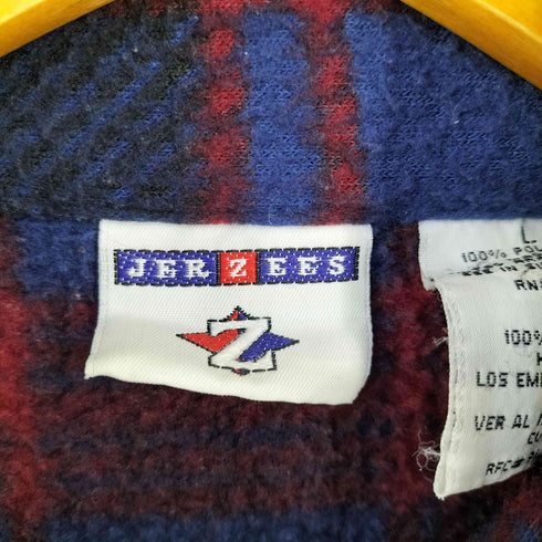 ジャージーズ JERZEES ハーフジップ フリースプルオーバー メンズ import:L