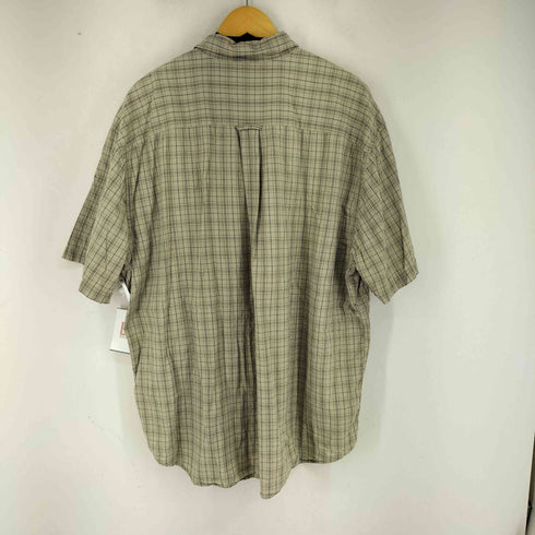 エディーバウアー Eddie Bauer BD S/S チェックシャツ メンズ import:XXL