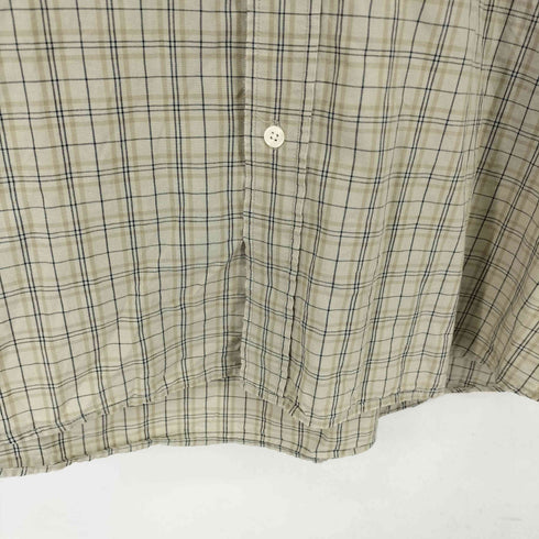 エディーバウアー Eddie Bauer BD S/S チェックシャツ メンズ import:XXL