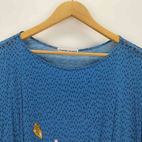 ツモリチサト TSUMORI CHISATO 日本製 花柄レーヨンワンピース レディース JPN:2