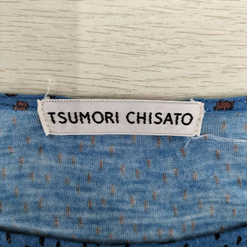 ツモリチサト TSUMORI CHISATO 日本製 花柄レーヨンワンピース レディース JPN:2