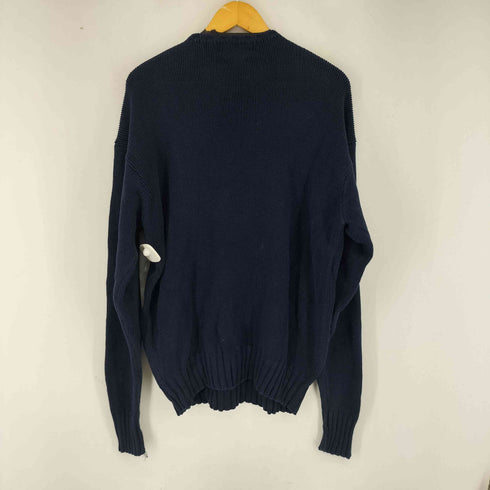 ポロバイラルフローレン Polo by RALPH LAUREN スモールポニー刺繍 クルーネックコットンニット メンズ import:XL