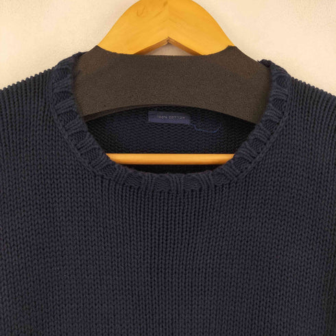 ポロバイラルフローレン Polo by RALPH LAUREN スモールポニー刺繍 クルーネックコットンニット メンズ import:XL
