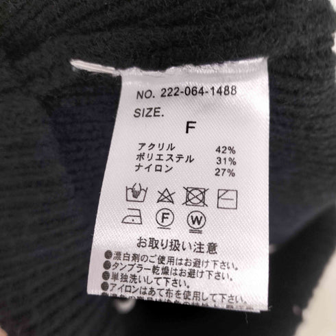 ホワイトステッチニットスカート レディース FREE