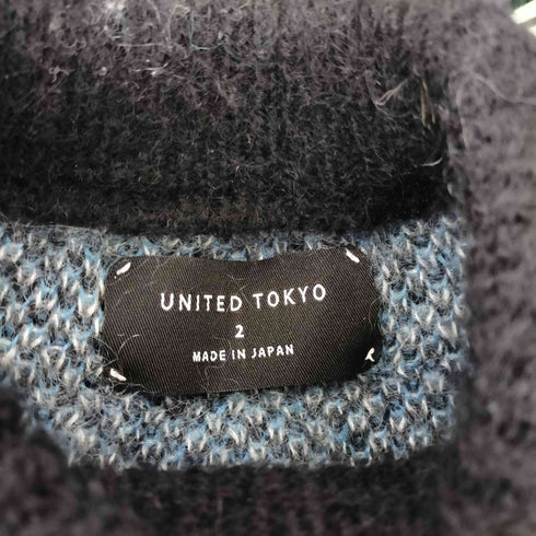 ユナイテッドトウキョウ UNITED TOKYO モヘア混クルーネックニット メンズ