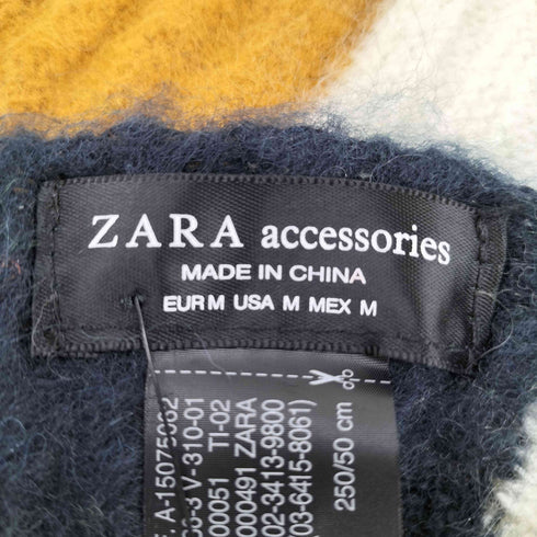 ザラ ZARA マルチカラーマフラー レディース