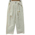 アドラー ADRER ダメージ加工 ワイドデニムパンツ メンズ JPN:S