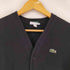 ラコステ LACOSTE ロゴワッペン 鹿の子カーディガン レディース US S