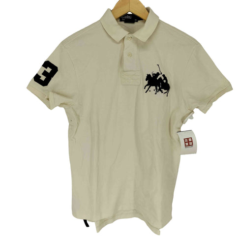 ポロバイラルフローレン Polo by RALPH LAUREN CUSTOM FIT ポニー刺繍S/S ポロシャツ メンズ JPN:M