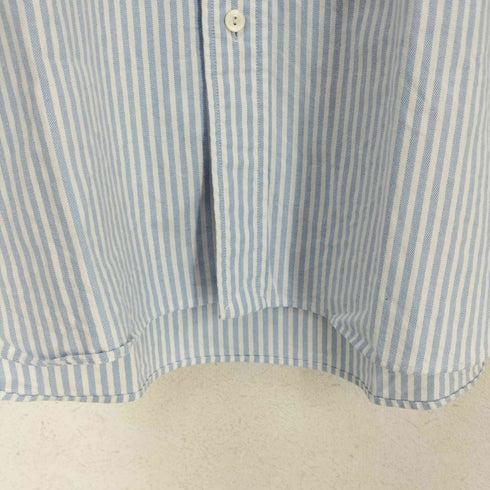 ポロバイラルフローレン Polo by RALPH LAUREN ストライプロゴ刺繍S/S シャツ メンズ JPN:M