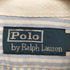 ポロバイラルフローレン Polo by RALPH LAUREN ストライプロゴ刺繍S/S シャツ メンズ JPN:M