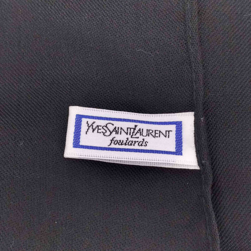 イヴサンローラン Yves Saint Laurent 大判シルクストール レディース