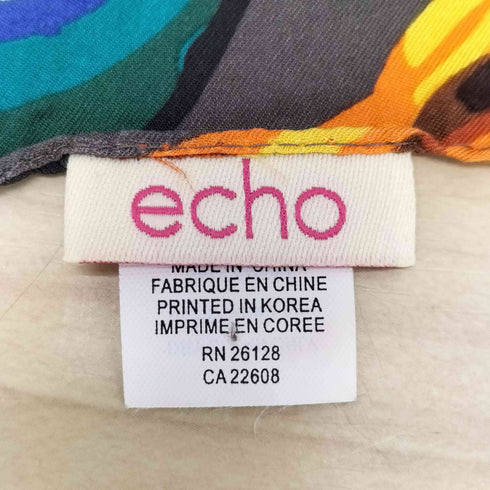 echo シルクスカーフ レディース