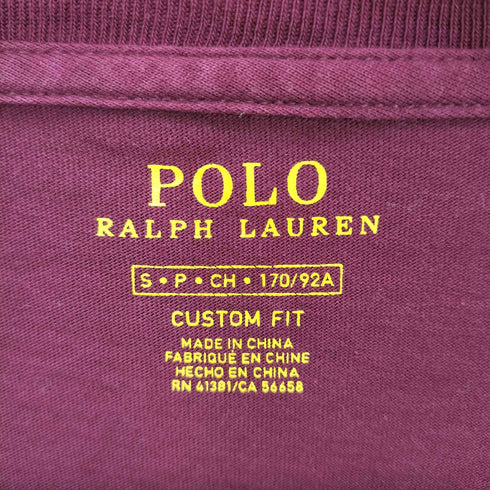 ポロラルフローレン POLO RALPH LAUREN ポニー刺繍クルーネックカットソー レディース 170