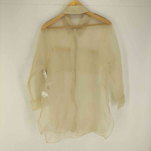 ザラ ZARA ロング丈オーガンザシャツ レディース JPN:M