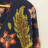 ローラアシュレイ LAURA ASHLEY 花柄 刺繍 ウール混 ニットカーディガン レディース import:M