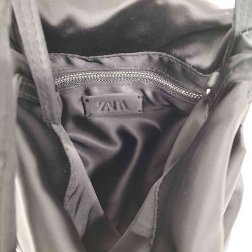 ザラ ZARA SATIN EFFECT SHOULDER BAG レディース