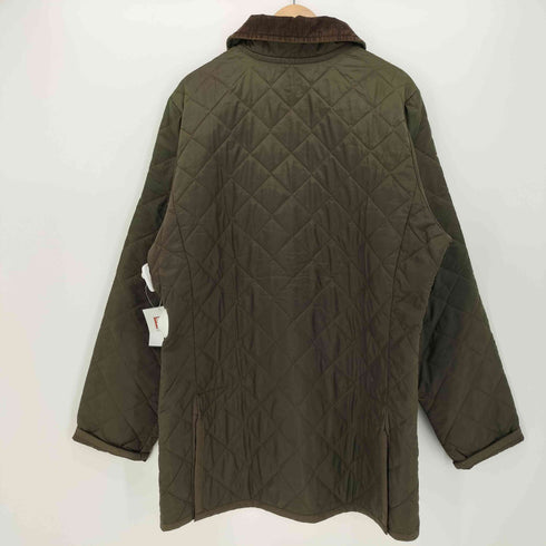 ラベンハム LAVENHAM イギリス製 コーデュロイ襟 キルティング ジャケット メンズ US:44