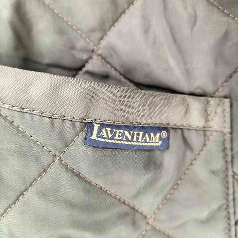 ラベンハム LAVENHAM イギリス製 コーデュロイ襟 キルティング ジャケット メンズ US:44