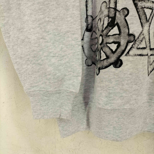 フロントプリント スウェット メンズ JPN:XL