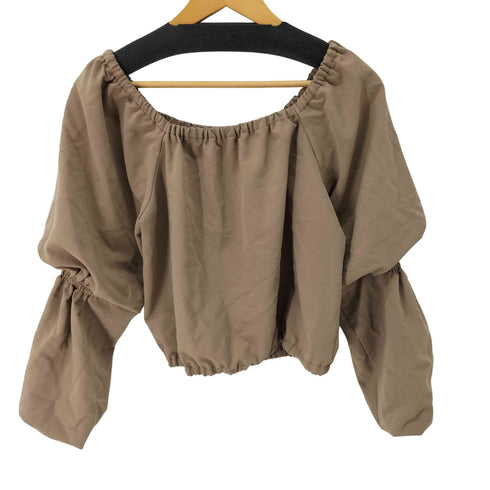 スライ SLY VOLUME SLEEVE TOPS マルチウェイブトップス レディース