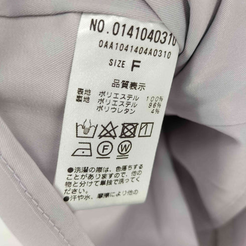 ナイスクラップ NICE CLAUP 24SS ドロストチュニック レディース FREE