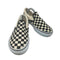バンズ VANS SLIP ON BLK WHT CHECK チェッカー スリッポン レディース JPN:23