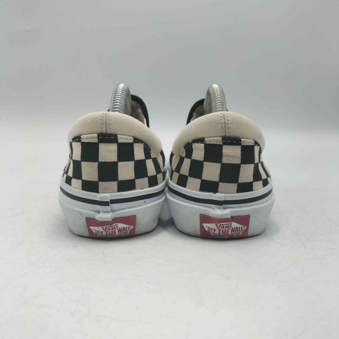 バンズ VANS SLIP ON BLK WHT CHECK チェッカー スリッポン レディース JPN:23