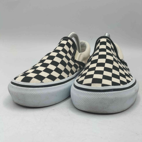 バンズ VANS SLIP ON BLK WHT CHECK チェッカー スリッポン レディース JPN:23
