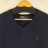 ポロバイラルフローレン Polo by RALPH LAUREN スモールポニー刺繍 Vネック コットンニット メンズ JPN:L