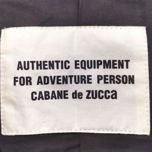 カバンドズッカ CABANE de ZUCCa ベロア テーラード ジャケット メンズ JPN:M