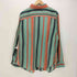 ポロジーンズカンパニーラルフローレン POLO JEANS COMPANY RALPH LAUREN ストライプ 総柄 マルチカラー コットン L/S シャツ メンズ 2X