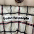 ビューティフルピープル beautiful people チェックライナー トレンチコート レディース 130