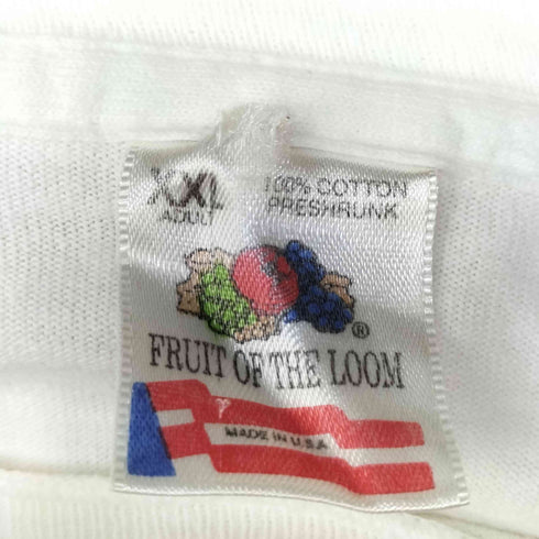 フルーツオブザルーム FRUIT OF THE LOOM 90s アート プリント クルーネック Tシャツ メンズ import:XXL