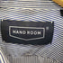 ハンドルーム HAND ROOM ワイドカラー ストライプ L/S シャツ メンズ JPN:M