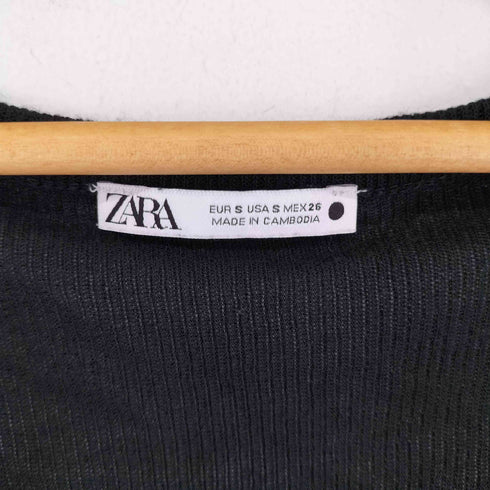 ザラ ZARA レーヨン混 カーディガン レディース US S
