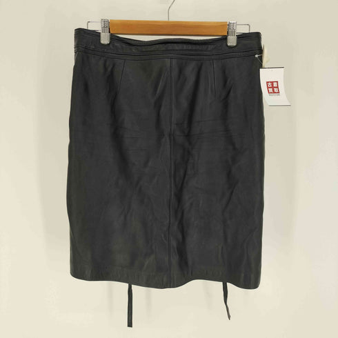BEAUTY UNVELL 羊革 シープレザー スカート レディース 15