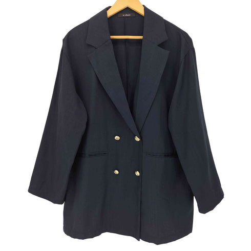 ダブルクローゼット w closet リネンタッチダブルジャケット レディース