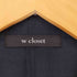 ダブルクローゼット w closet リネンタッチダブルジャケット レディース