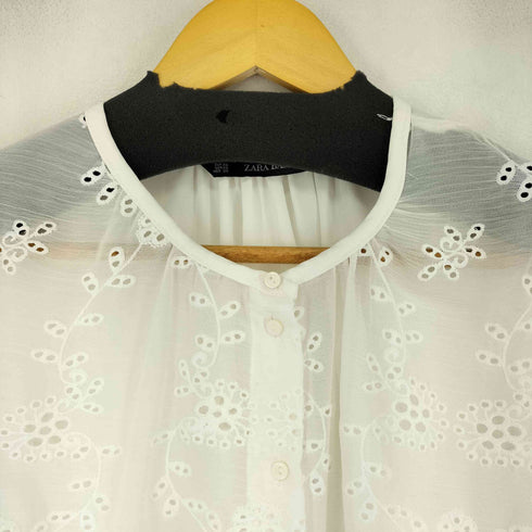 ザラ ZARA 花柄 ブラウス レディース US XS