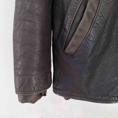 REDSKINS ブランケットライナー付きレザージャケット メンズ import:M