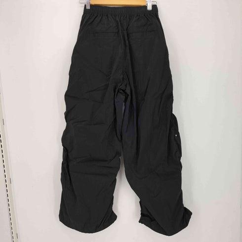 ジーナシス JEANASIS グロッシーパラシュートパンツ レディース F