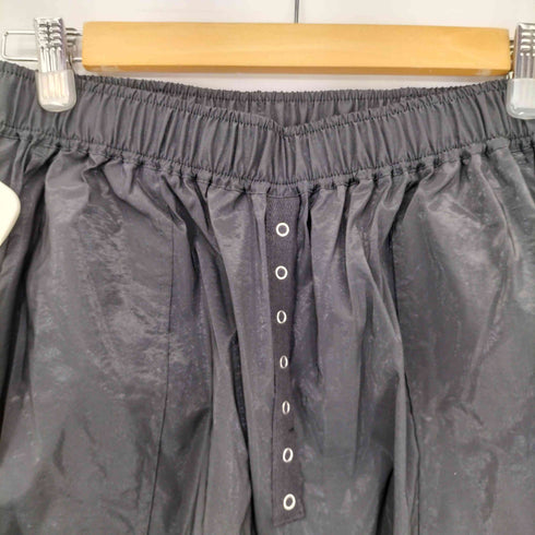 ジーナシス JEANASIS グロッシーパラシュートパンツ レディース F