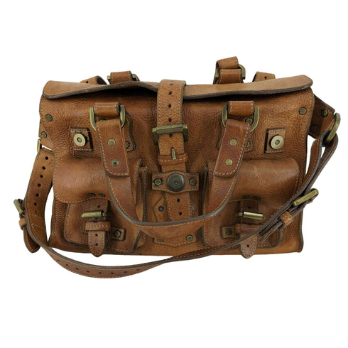 マルベリー Mulberry ロクサンヌ レザー ショルダーバッグ メンズ