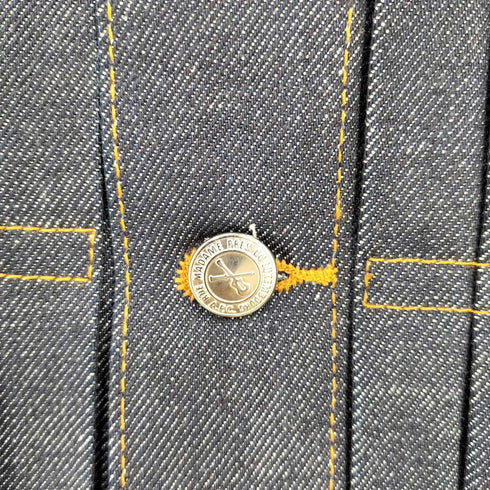 アーペーセー A.P.C. 1st リジット デニム トラッカー ジャケット メンズ import:L